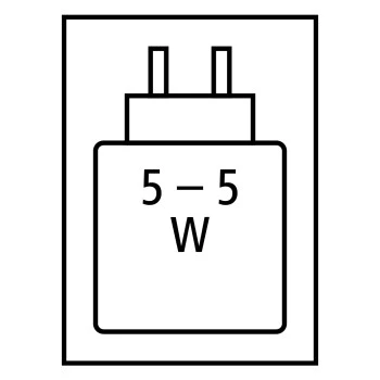 Required high performance power supply: 10.0 W / Required minimum power supply: 10.0 W / USB PD: Não 