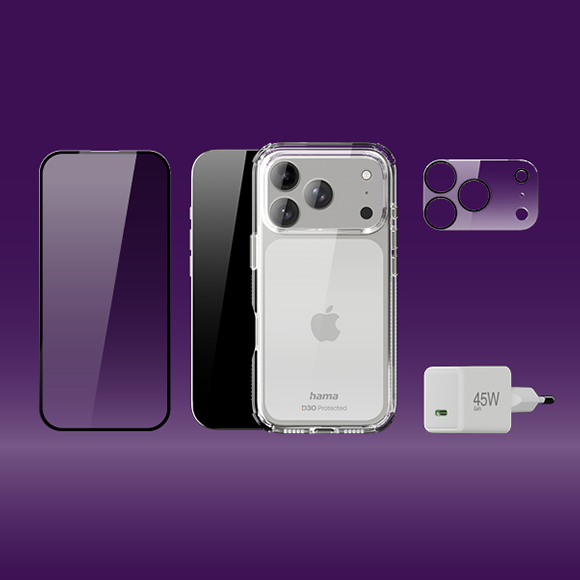 Screen protector, mobile phone case, charger and camera protector for the new iPhone 17